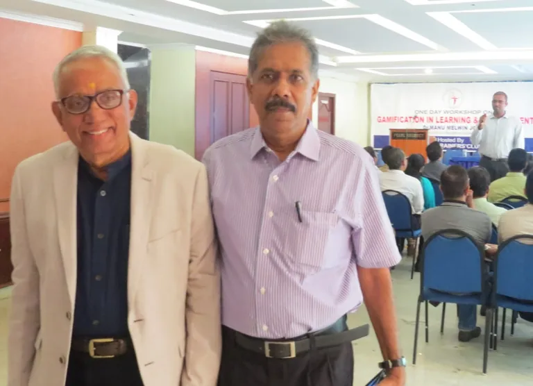 With M. Narayanan, Ex. General Manager, NABARD