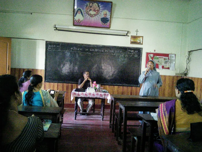 ’Train the trainers’ programme (English) at Holy Family CGHS, Thrissur