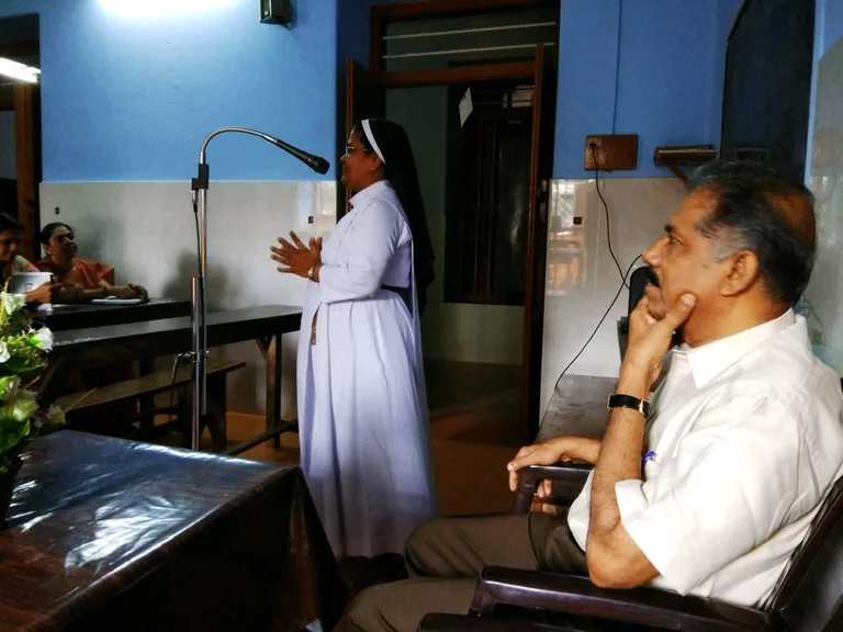English Refresher course conducted for the teachers of Sacred Heart School, Thrissur