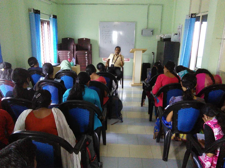 An English interaction with the students of Ablaze Civil Service Academy, Thrissur