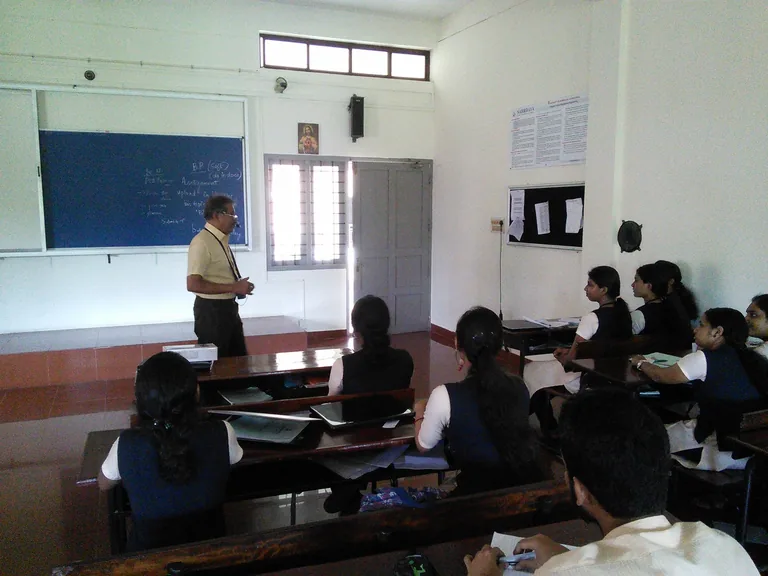 From the English Refresher session for Biomedical Engineering students at Sahrdaya College of Engineering & Technology